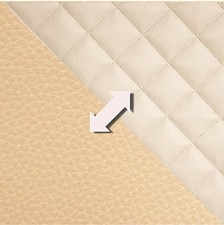 Kunstleder Gesteppt Leder PKW kaschiert 5x5 Polstersotff Möbelstoff Meterware