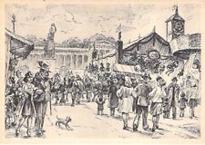 München AK Oktoberfest Künstler Zeichnung Ansichtskarte Verlag Meindl Kittsteine