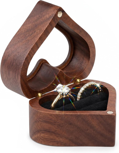Herzringbox holz mit slots - mit, 2