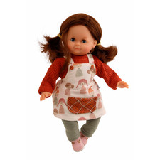 Schildkrot Schlummerle 2025 brünette Weichkörperpuppe 32 cm