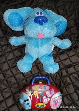 ❣️Weihnachten❣️Rarität❣️Blue’s Clues❣️Blau & schlau❣️Plüschhund & Musikbox❣️