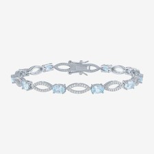 6x4mm Simulierte Blau