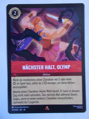 Disney lorcana karte - disney,