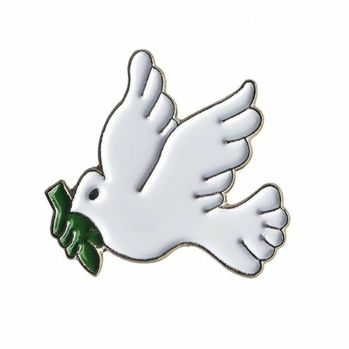 Friedenstaube emaille pin - emaille,