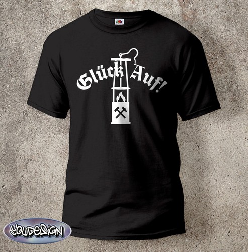 Glück auf shirt ruhrpott - glück,