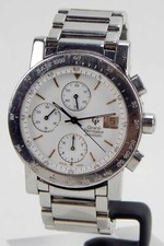 Armbanduhr Girard-Perregaux GP7000 Chronograph, Edelstahl, Rechnung von 12/1997