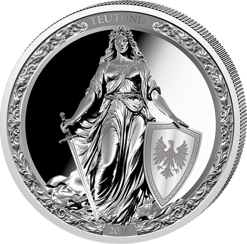 Unze silber teutonia 2026 - silber,