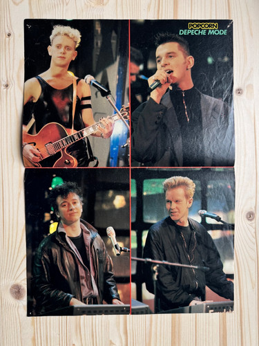 Depeche mode poster 80er - depeche,