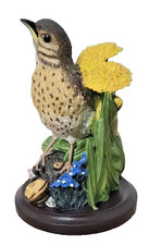 Unsere Schöne Vogelwelt Collection Deko Figur Vogel Singdrossel Vintage