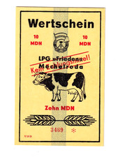 DDR LPG - Geld Wertschein 10