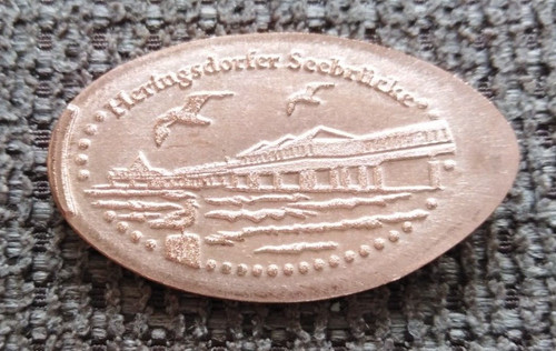 Elongated coins heringsdorfer - coins:,
