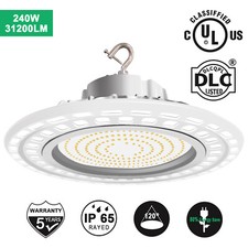 240W White UFO High Bay LED