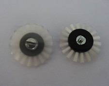 2 BÜRSTEN (35mm) VORNE WAGEN Strickmaschinen Empisal Knitmaster 360/260