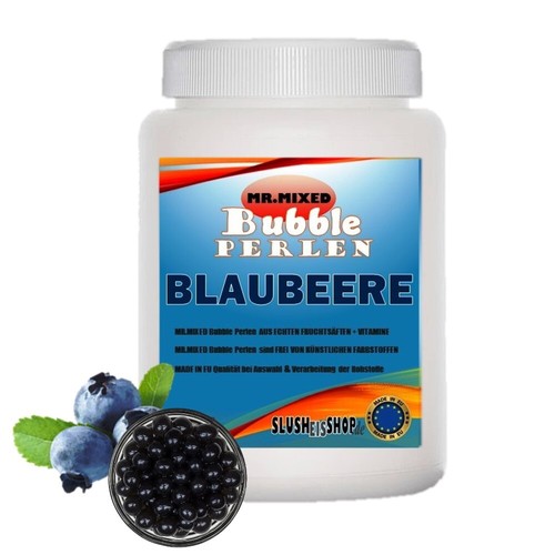 Bubble tea perlen - perlen, blaubeere