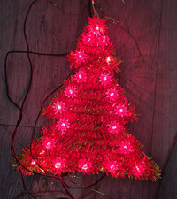 Dreieck beleuchtet Weihnachten