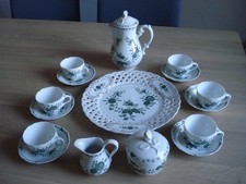 Mokka-Service Hutschenreuther Maria Theresia Schlossgarten