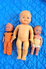 KONVOLUT 3 ALTE GUMMIPUPPEN