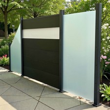 WPC Sichtschutzzaun XL