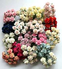 Papierrose 14 mm Kopf 12 oder