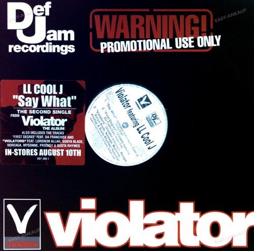 Violator say what first - -, /
