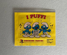 Panini *Die Schlümpfe - I Puffi (1983)* - 1x Tüte Packet *Top Rarität*