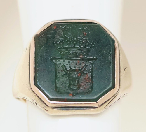 Siegelring herrenring antik - herrenring, 14