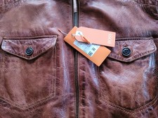 Boss Orange Biker Lederjacke