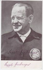 Sepp Herberger DFB Autogramm