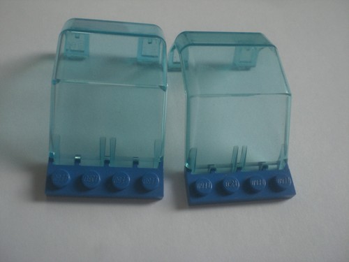 Lego 2483 windschutzscheibe - 2x,
