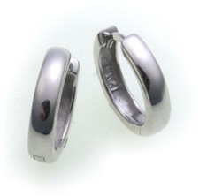 Women's earrings hinged hoop