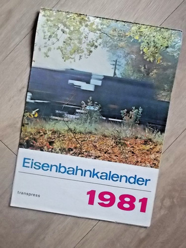 Eisenbahnkalender 1981