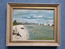 Orig.Ölgemälde Ostsee-Strand