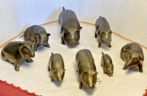 Vintage schweineherde - schweineherde, ~