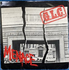 MENACE “GLC” 1978 on SMALL WONDER  1st Press RARE PUNK, Sex Pistols, Ramones