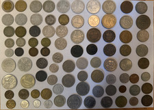 World Coins Lot – 90 Coins – 1894 to 1990s – Europe & Worldwide