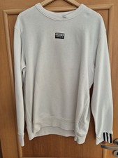 adidas Herren Pullover, Weiß, Größe.L