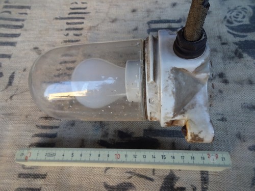 Alte porzellan lampe - alte,
