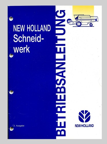 New holland mähdrescher - holland,