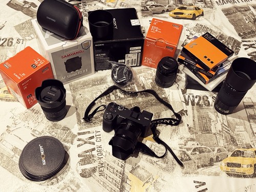 Sony alpha 6700 mega - sony, set