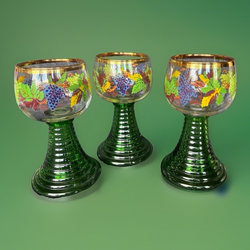 Weingläser römer fuß - 3x,