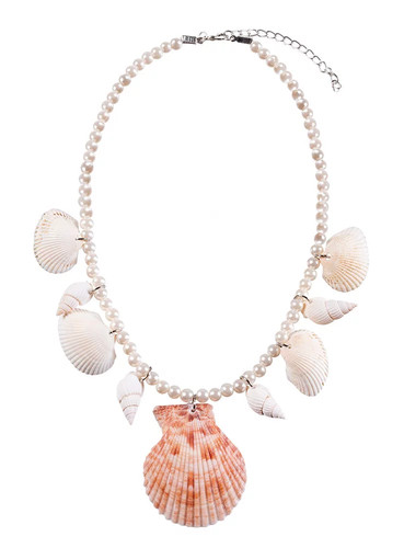 Muschelkette meerjungfrau - muschelkette,