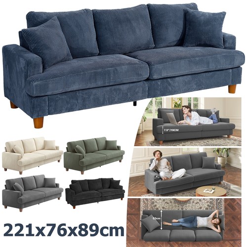 Sofa sitzer mit kissen - sofa,