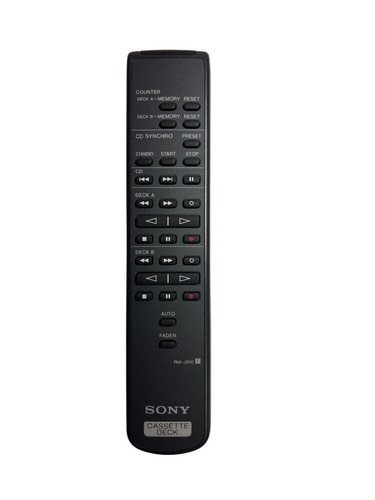 Sony j910 kassettendeck - rm-j910,