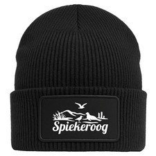 Beanie Spiekeroog Strandmotiv Geschenkidee Spiekeroog Geschenk Präsent Mitbrings