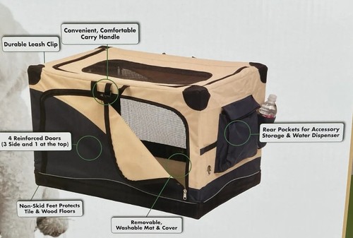 Precision soft side crate - soft,