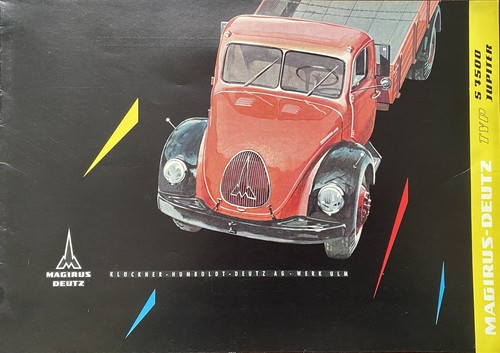 Prospekt magirus deutz typ - prospekt,