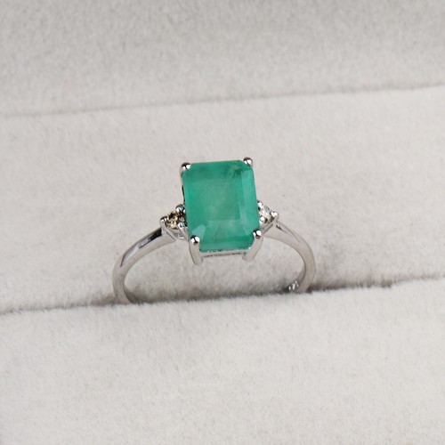 Damen diamant smaragd hochzeit - damen,