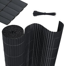 HENGMEI PVC Sichtschutzmatte Sichtschutzzaun - Zaun Sichtschutz Windschutz