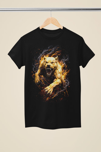 Raging fire pitbull - raging,