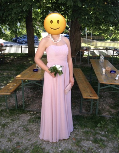 Abendkleid rosa altrosa 40 - rosa,